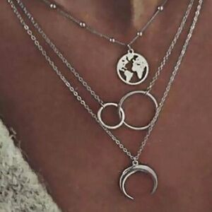 Silver necklace
